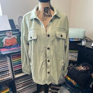 Simply Fierce Light Green Jacket